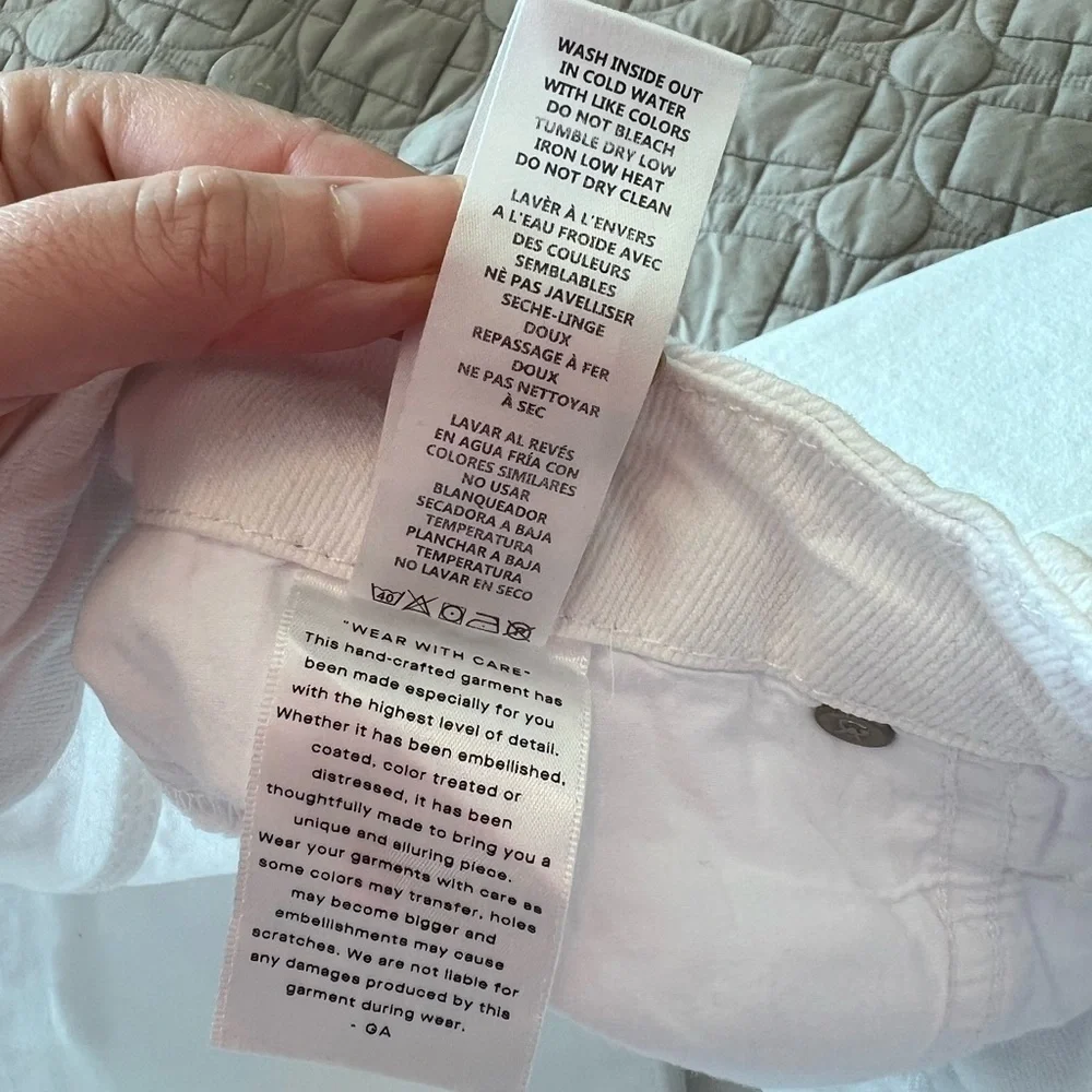 GOOD AMERICAN WHITE JEANS NWT